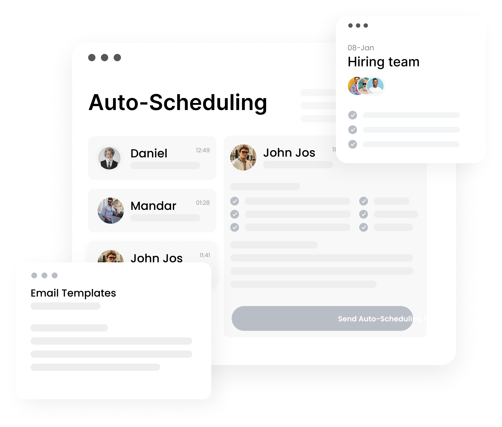 Schedule interviews without the back-and-forth