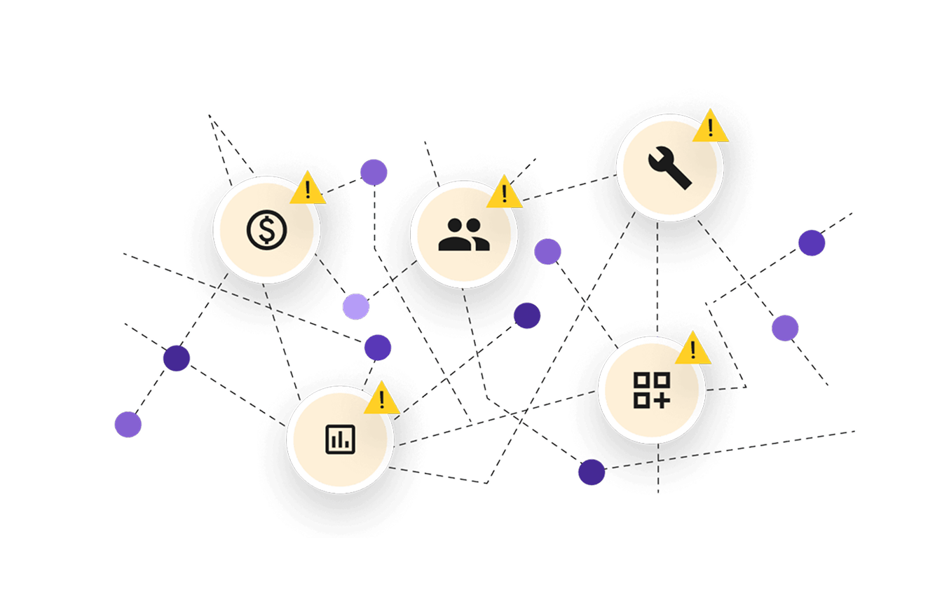 Disconnected recruiting workflow with bottlenecks across hiring tools and data